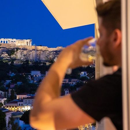 Acrolights By Night Atenas Exterior foto