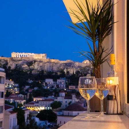 Acrolights By Night Atenas Exterior foto
