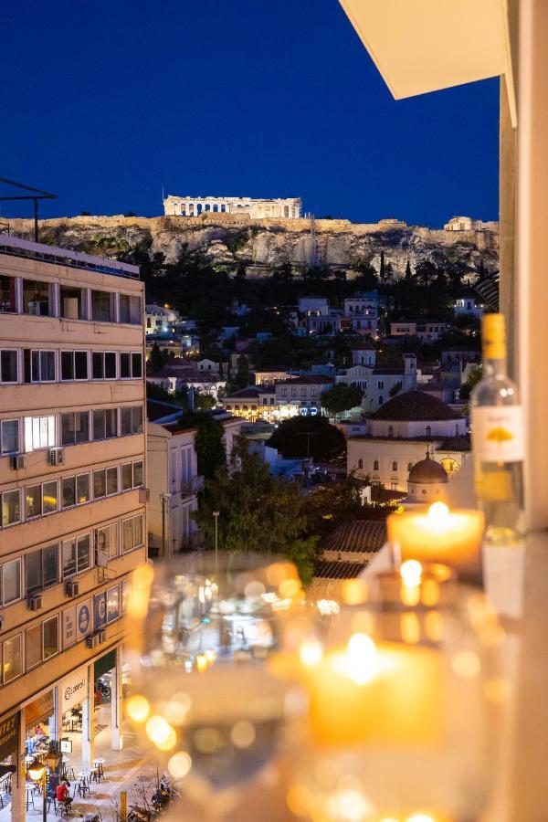 Acrolights By Night Atenas Exterior foto